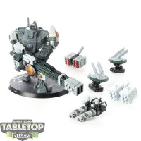 Tau Empire - XV88 Broadside Battlesuit - teilweise bemalt