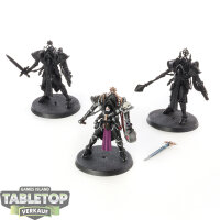 Adepta Sororitas - 3 Paragon Warsuits - teilweise bemalt