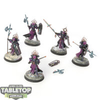 Adepta Sororitas - 5 Celestian Sacresants - bemalt