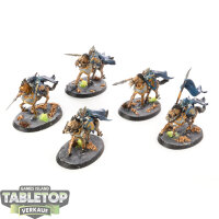 Dark Elves - 5 Dark Riders - bemalt