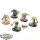 Dark Angels - 5 Deathwing Knights klassisch - teilweise bemalt