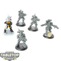 Space Marines - 5 Infiltrator Squad - teilweise bemalt