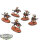 Daughters of Khaine - 5 Doomfire Warlocks - bemalt