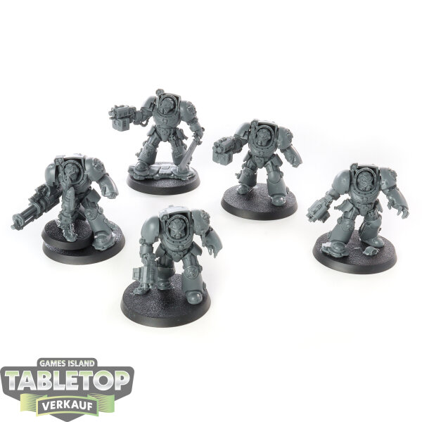Space Marines - 5 Terminator Squad - unbemalt