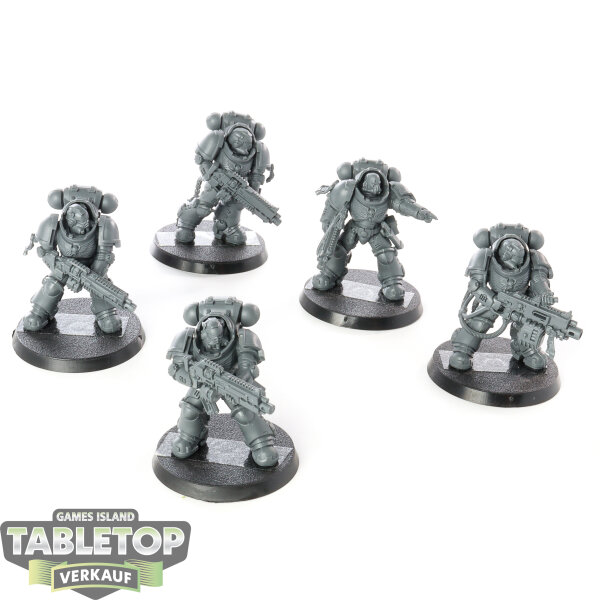 Space Marines - 5 Heavy Intercessor Squad - unbemalt