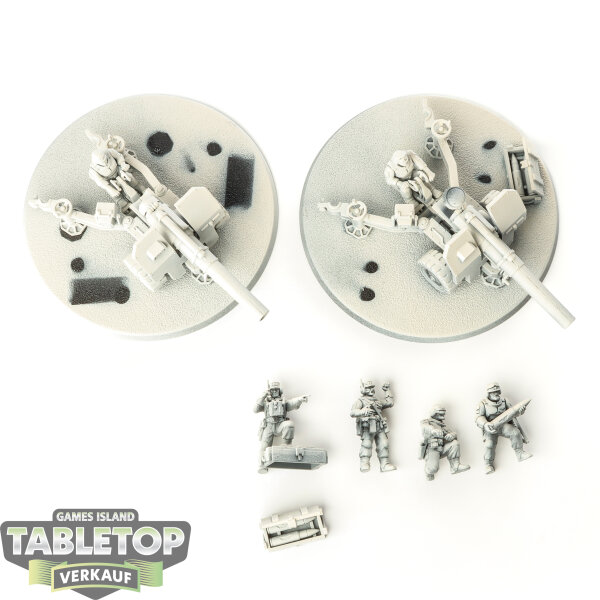 Astra Militarum - 2 Field Ordnance Battery - grundiert