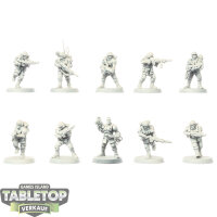Astra Militarum - 10 Cadian Shock Troops - grundiert