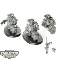 Space Marines - 3 Space Marine Bike Squad - unbemalt