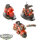 Space Marines - 3 Space Marine Bike Squad - teilweise bemalt