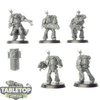 Space Marines - 5 Veterans - unbemalt