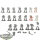 Horus Heresy - 20 MKIII Tactical Squad classic - teilweise bemalt