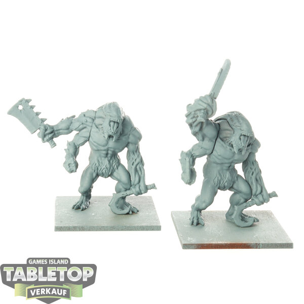 Kings of War - 2 Butchers - grundiert