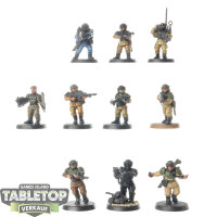 Astra Militarum - 10 Cadian Shock Troops classic -...