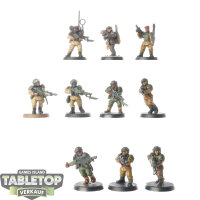 Astra Militarum - 10 Cadian Shock Troops classic -...