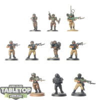 Astra Militarum - 10 Cadian Shock Troops classic -...