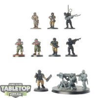 Astra Militarum - 10 Cadian Shock Troops classic -...