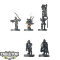 Astra Militarum - 5 Cadian Command Squad classic -...