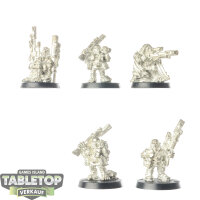 Astra Militarum - 5 Ratlings classic - unbemalt