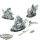 Flesh-eater Courts - 3 Morbheg Knights - unbemalt