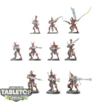 Drukhari - 10 Kabalite Warriors - teilweise bemalt