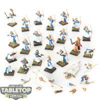 High Elf Realms - 19 Elven Archers - bemalt
