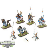 High Elf Realms - 5 Silver Helms - bemalt
