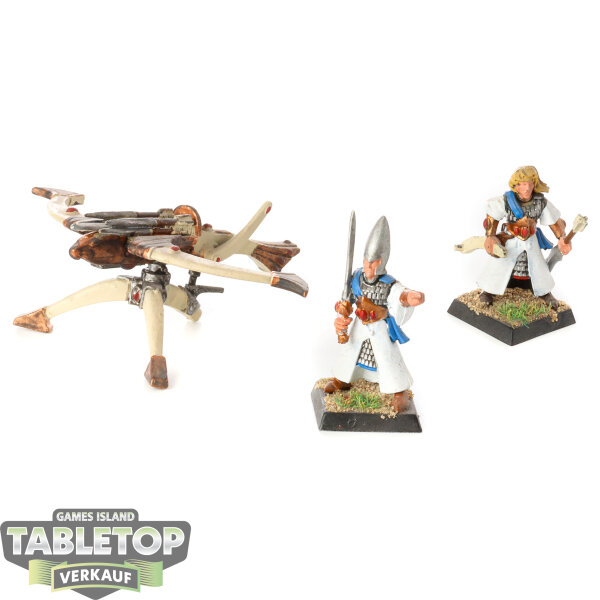 High Elf Realms - Eagle-claw Bolt Throwers - bemalt
