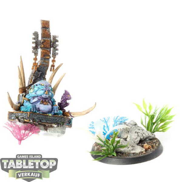 Seraphon - Slann Mage Priest (classic/klassisch) - bemalt