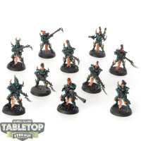 Drukhari - 10 Kabalite Warriors - bemalt