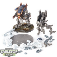 Chaos Knights - 2 War Dog Brigands - teilweise bemalt