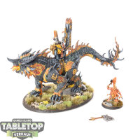 Fyreslayers - Auric Runefather on Magmadroth - teilweise...