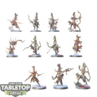 Hedonites of Slaanesh - 10 Slaangor Fiendbloods - bemalt