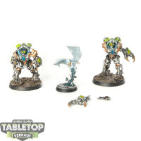 Necromunda - 2 Orrus Spyre Hunters - teilweise bemalt