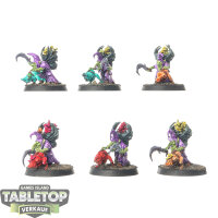 Gloomspite Gitz - 6 Sneaky Snufflers - teilweise bemalt