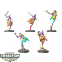 Gloomspite Gitz - 5 Squig Hoppers - bemalt