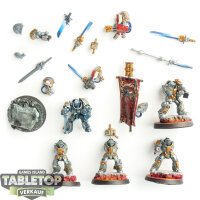 Grey Knights - 5 Paladins - bemalt