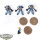 Space Wolves - 3x Inceptor Squad - teilweise bemalt