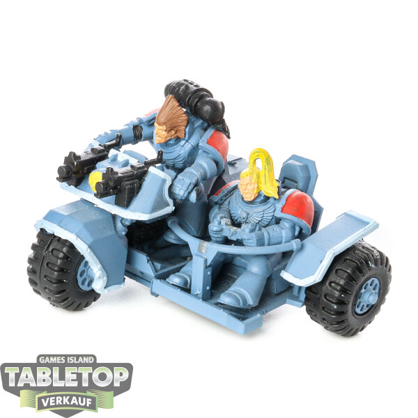 Space Wolves - Attack Bike - bemalt