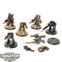 Chaos Space Marines - 6 Chaos Terminators klassisch - bemalt