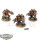 Chaos Space Marines - 3x Obliterators Klassisch - bemalt