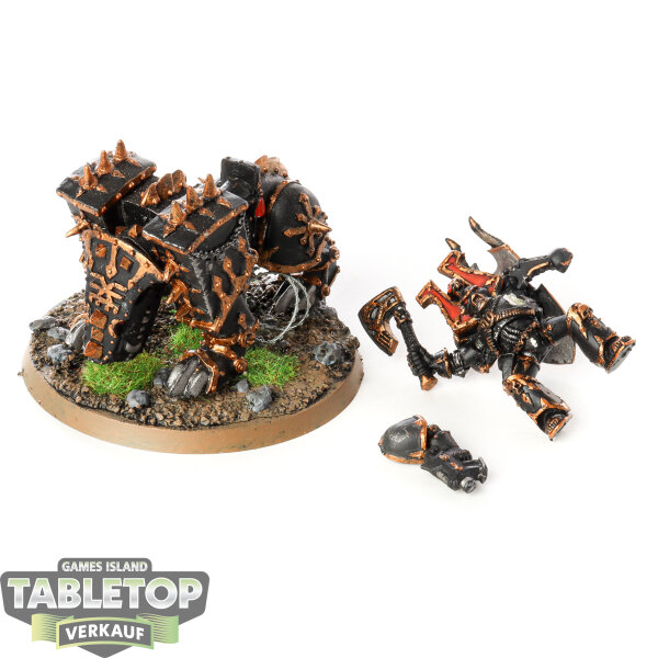 Chaos Space Marines - Lord of Khorne on Juggernaut klassisch - bemalt