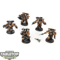 Chaos Space Marines - 5 Chosen klassisch - bemalt