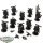 Chaos Space Marines - 10 Chaos Space Marines - grundiert