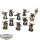 Chaos Space Marines - 10 Chaos Space Marines - bemalt