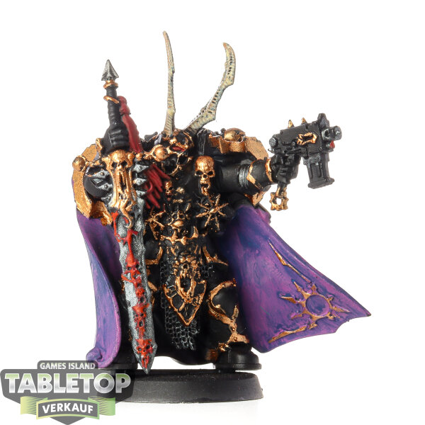 Chaos Space Marines - Chaos Lord klassisch - bemalt
