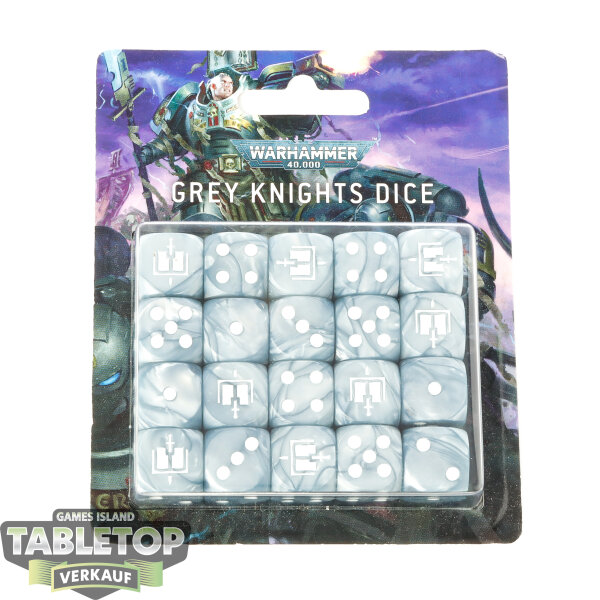 Grey Knights - Dice Set (20) - Originalverpackt / Neu