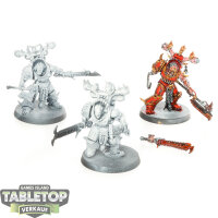 World Eaters - 3 Eightbound - teilweise bemalt