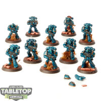Horus Heresy - 10x Alpha Legion MKVI Tactical Squad - bemalt