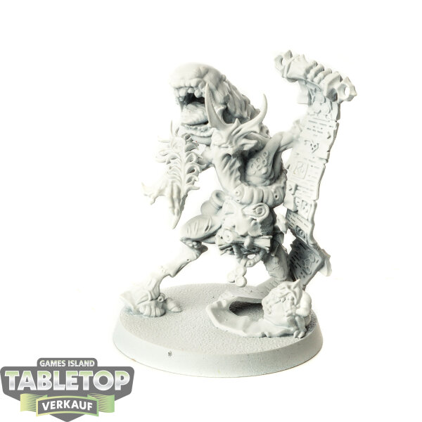 Maggotkin of Nurgle - Spoilpox Scrivener - grundiert