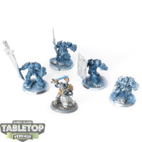 Grey Knights - 5 Grey Knight Terminator Squad (klassisch)...